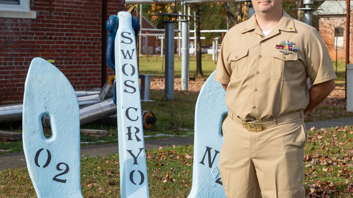 Myself as the LCPO of the cryogenics schoolhouse in VA. 
