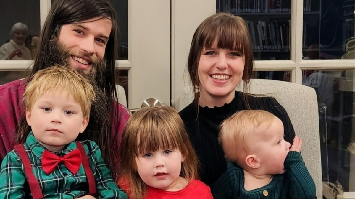 Dylan Harrington, wife Ana VanderVelde and our three children.