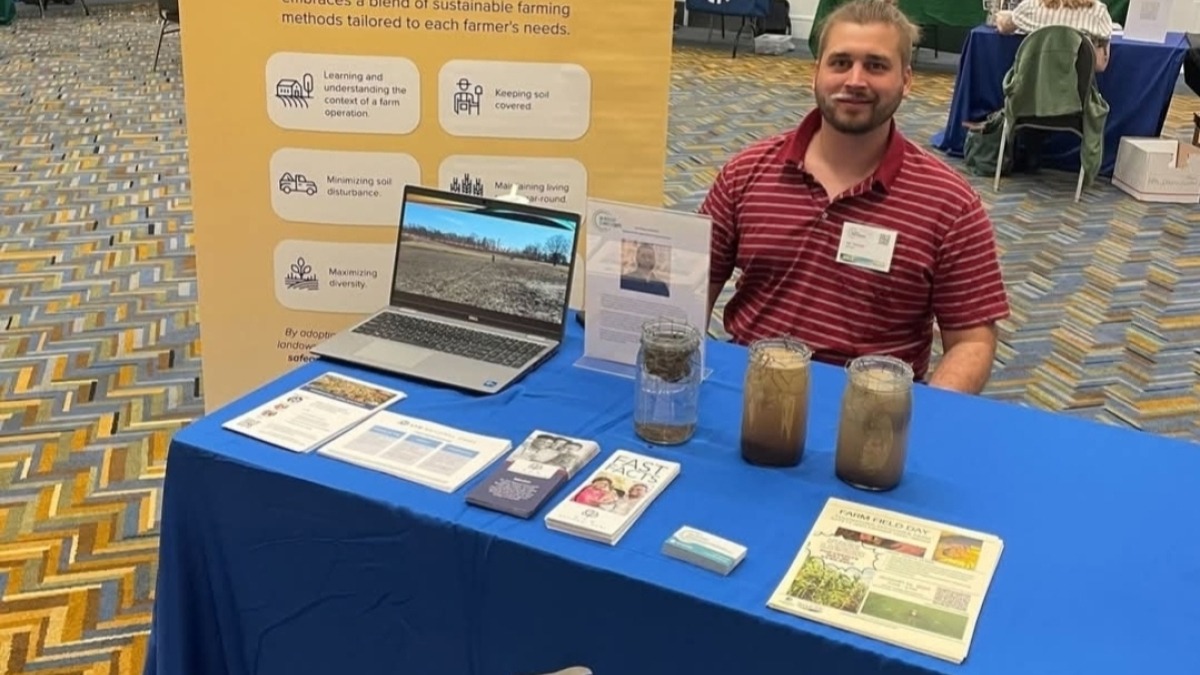 presenting for the MDARD Regen Ag Demo Farm