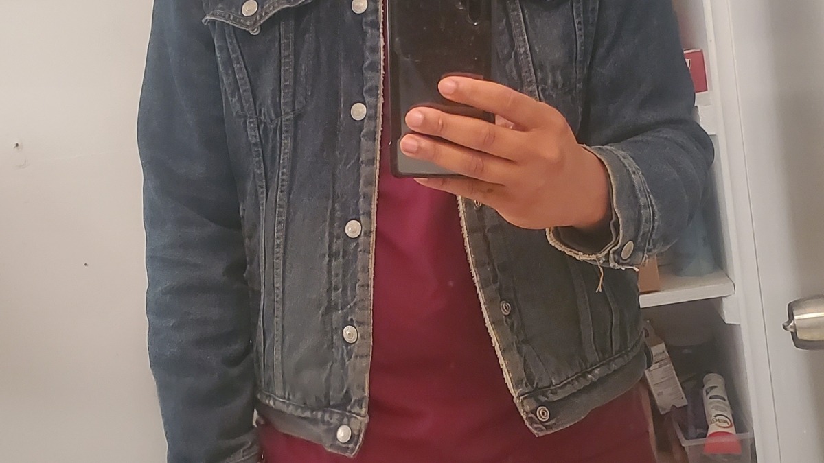 Just heading to work. 