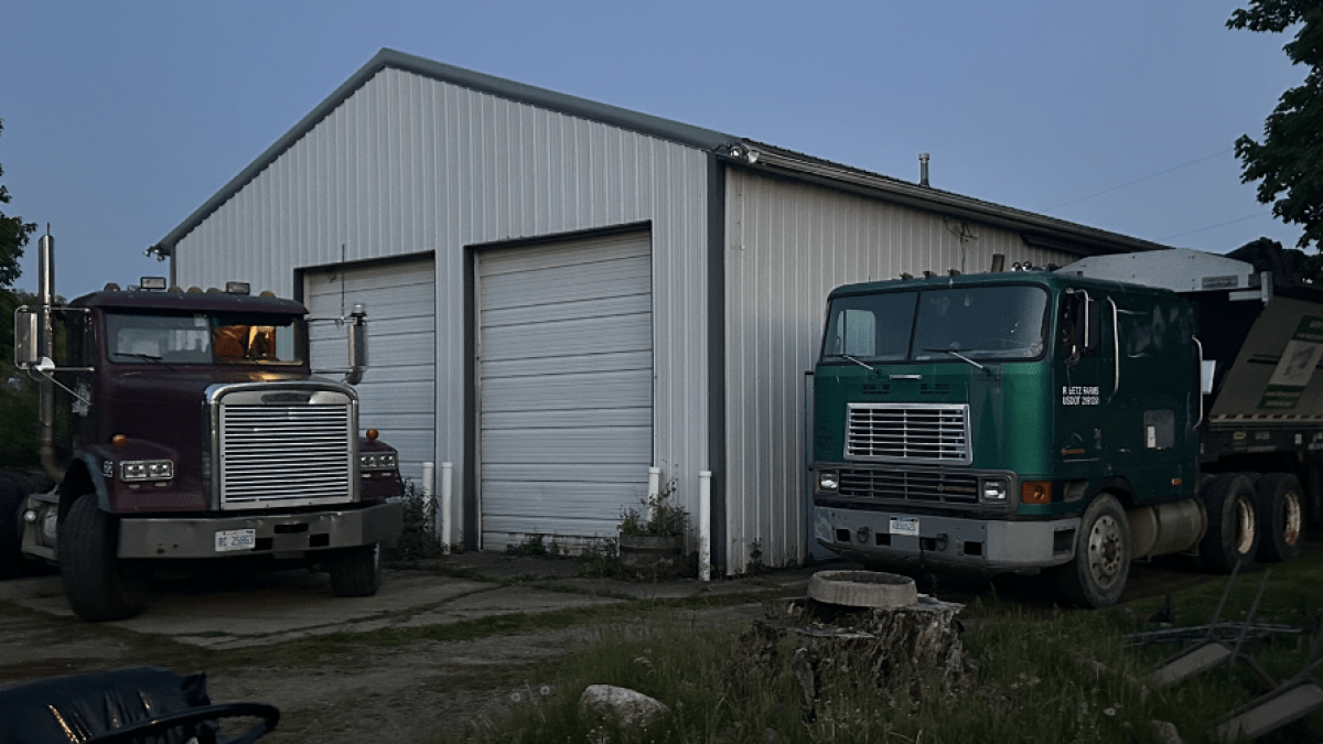 Company trucks