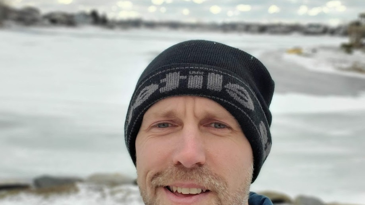Just me out on a walk in the winter. 