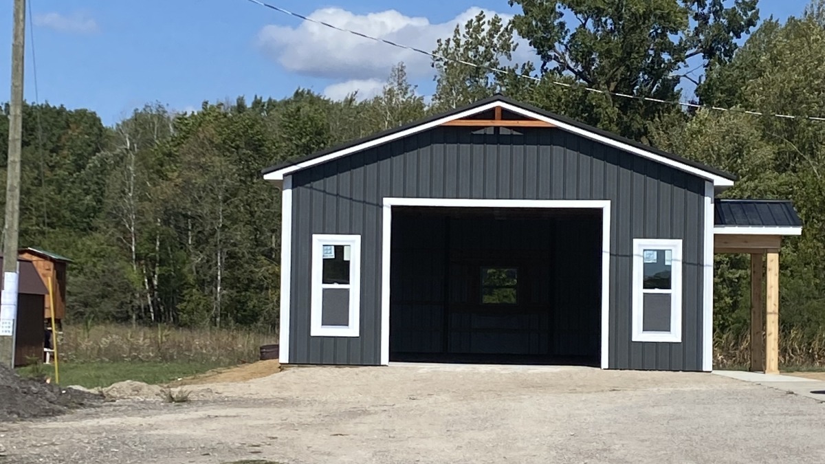 A barn 