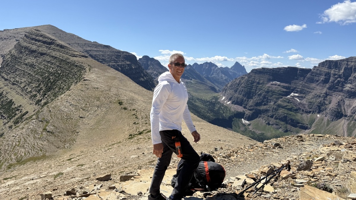Hiking Glacier National Park. August 2025
