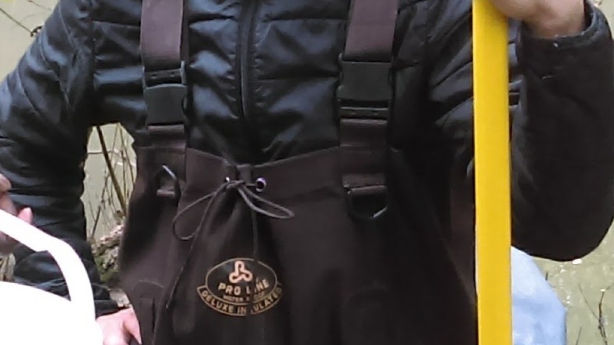 Out collecting water samples