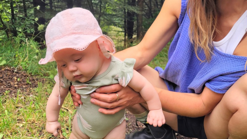 Four living generations are getting our hands in the soil