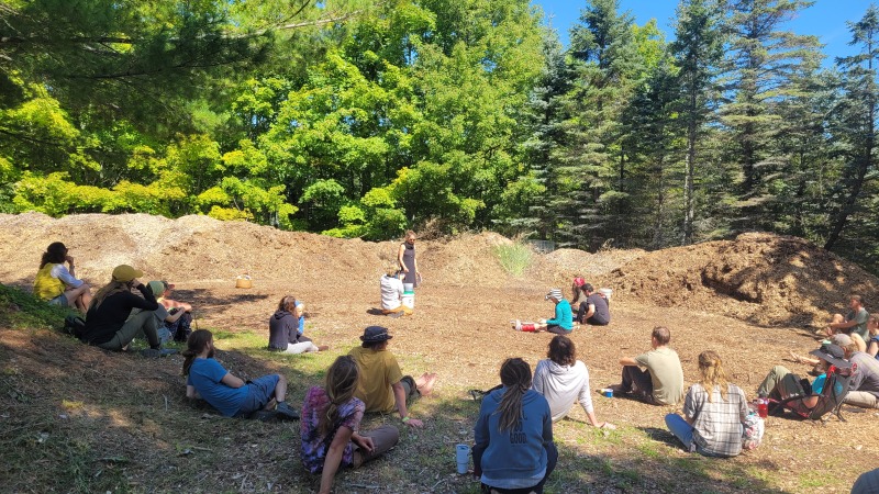 Presenting at Camp Compost