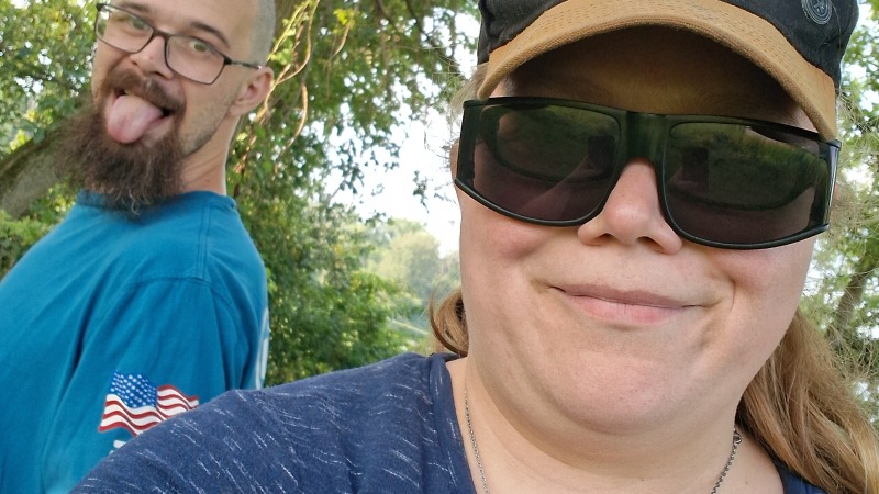 Our family went on a nature walk at a local spot in our town