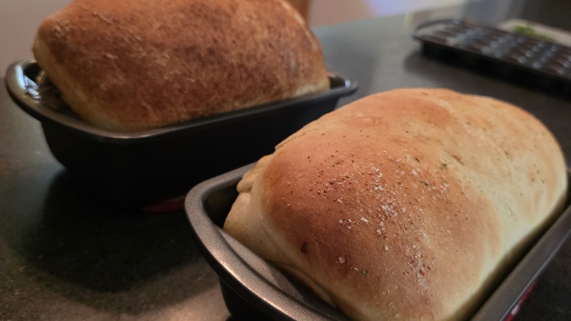 Homemade bread