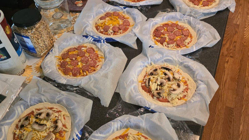 Pizza from scratch 