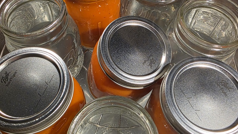 Water bath canning