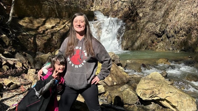 Waterfall hike