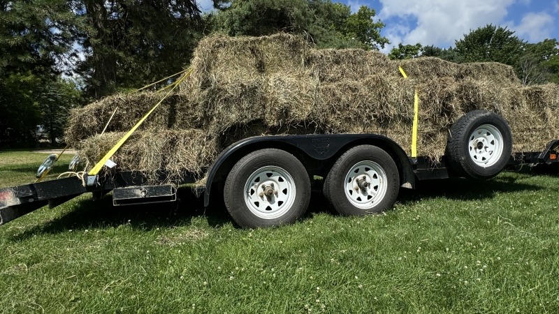 Loaded trailer 