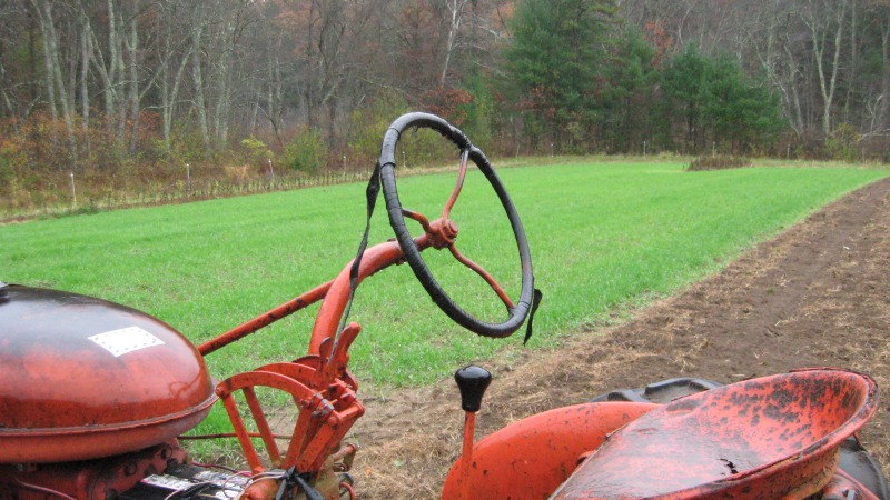 my old Super A cultivation tractor
