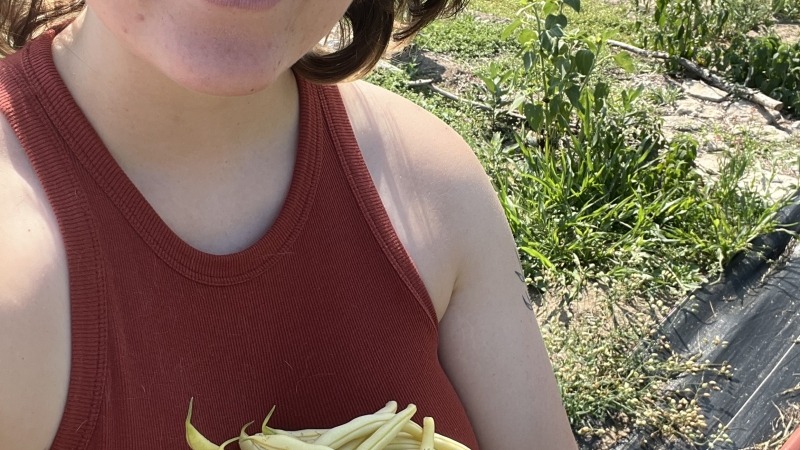 Me with my beans