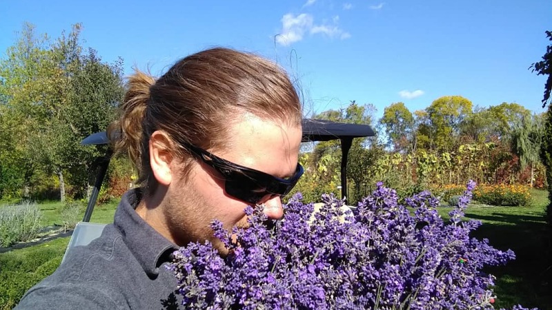 Myself with Lavender
