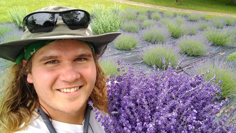 Myself with Lavender