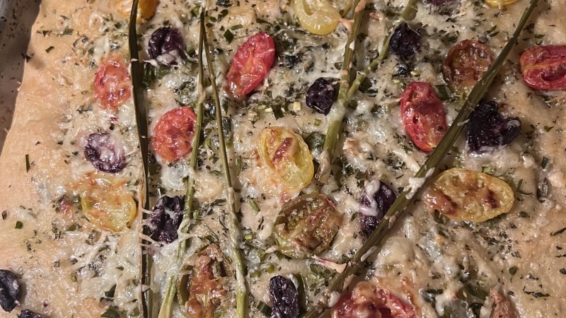 My home made focaccia 