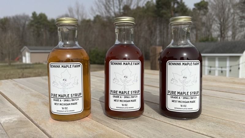 Maple Syrup color variations 
