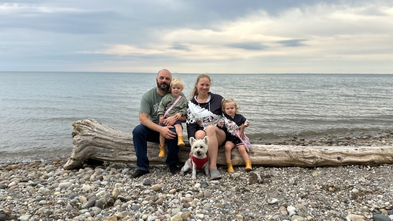 Port haven beach, MI annual camping trip.