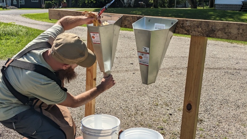 We raise our own chicken on pasture, and process+ butcher ourselves.