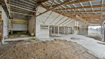 Inside of the garage