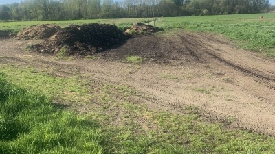 Composting area