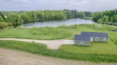 Home sitting on a 16 acre private lake