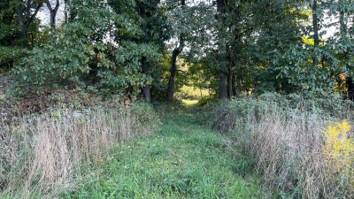 path between north and south fields