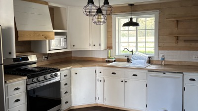 Rental house kitchen