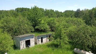 old outbuildings on the farm