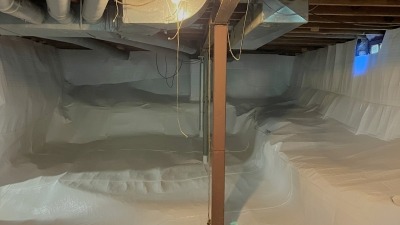 encapsulated portion of basement