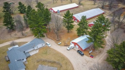 Drive ways connecting all buildings